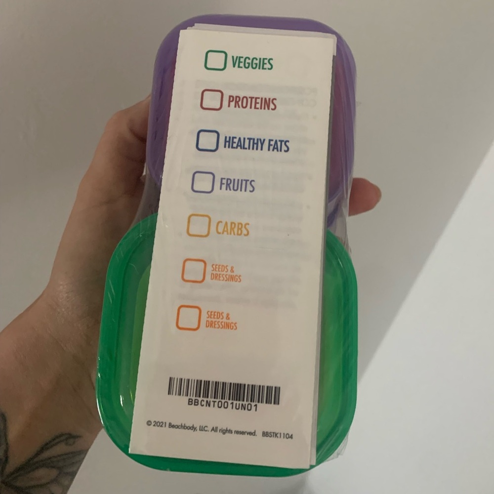 Portion control containers